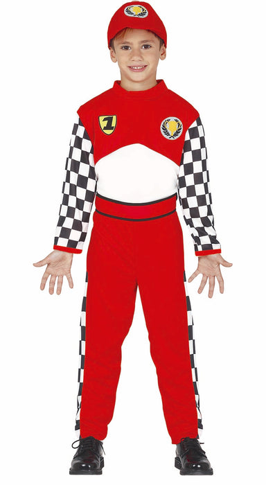 Formule 1 race coureur kostuum voor kinderen