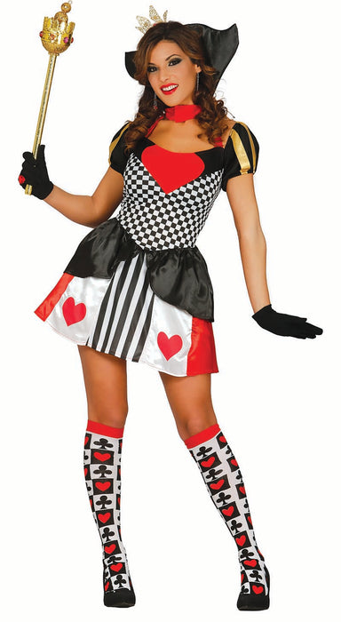 Sexy Queen of Hearts kostuum