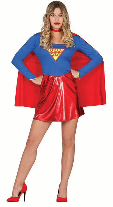 Superwoman kostuum dames