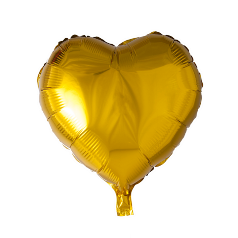 Folieballon hart vorm 46cm
