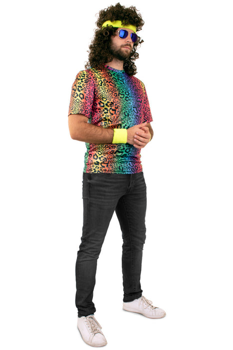 T-shirt neon panter unisex