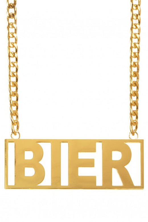 Gouden ketting Bier