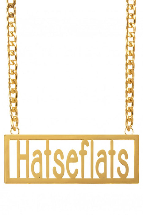 Gouden ketting Hatseflats