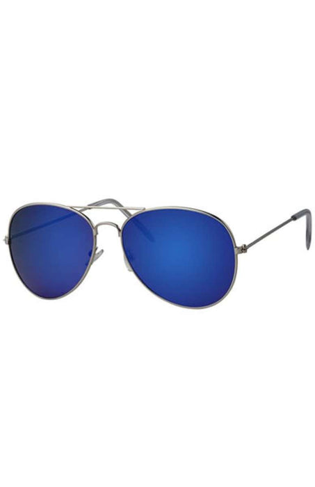 Pilotenbril blauwe glazen