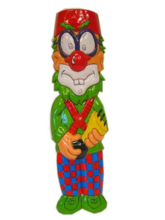 Clownsdeco met toeter 40cm