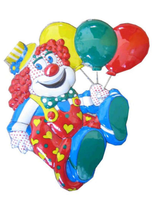 Clownsdeco ballonnen 50x45cm