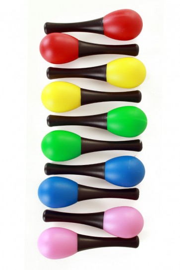 Mini sambaballen assorti kleuren 2st