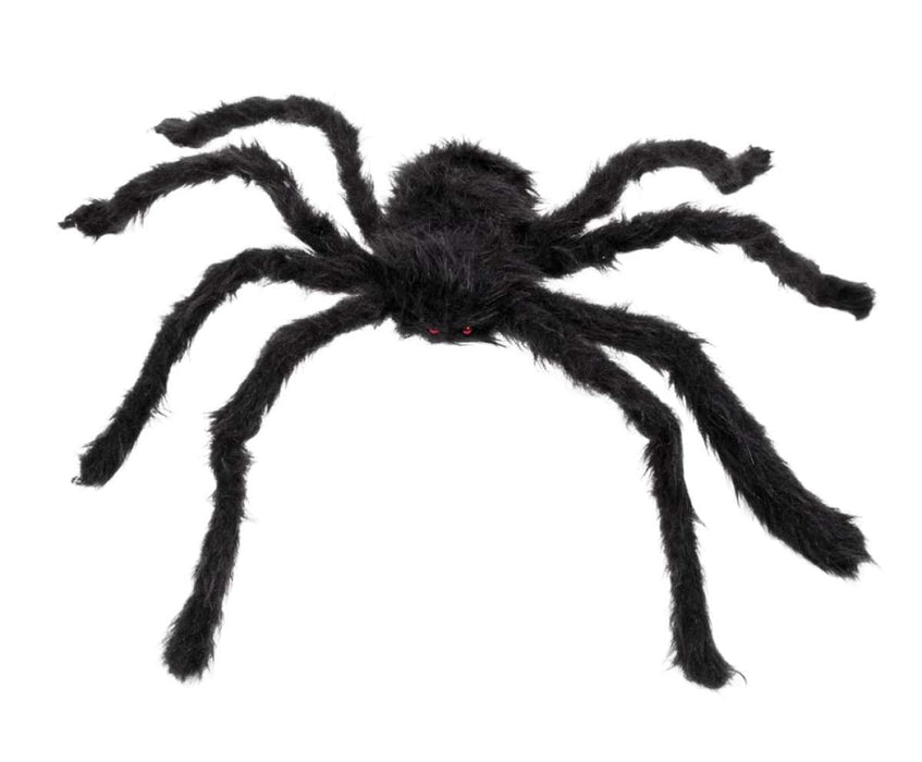 Harige spin zwart 50x65cm