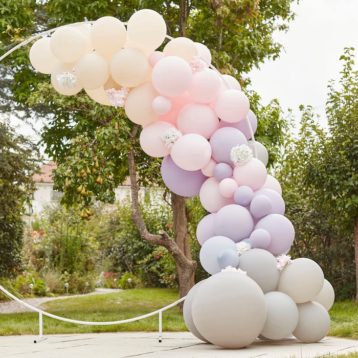 Ballonnenboog kit Pink/Lilac/Grey