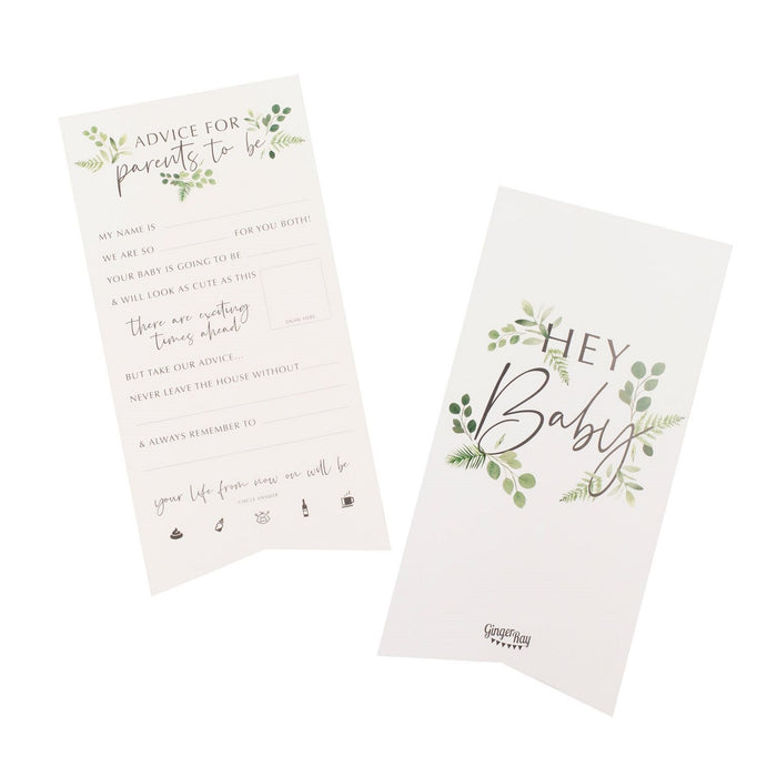 Invulkaartjes advies Botanical Baby 10st