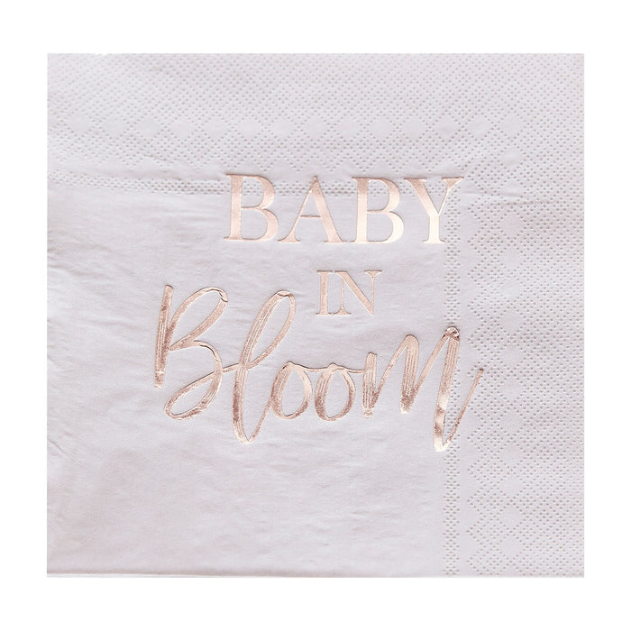 Servetten Baby in bloom 16st