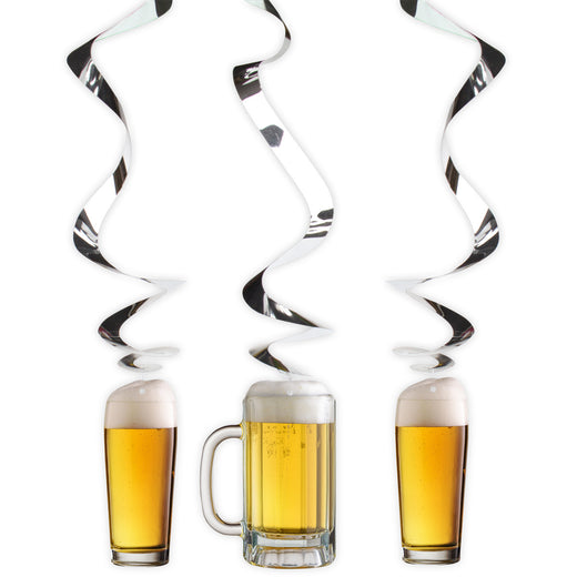 Hangdecoraties glazen bier