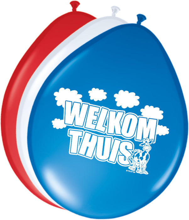 Ballon 12In/30cm Welkom Thuis /8