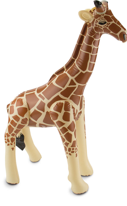 Opblaas Giraffe 74x65cm