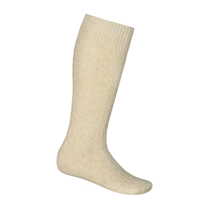 Tiroler sokken naturel lang