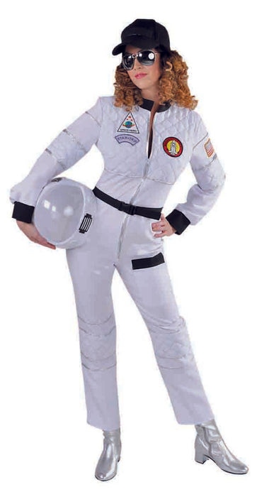 Dameskostuum Astronaut wit
