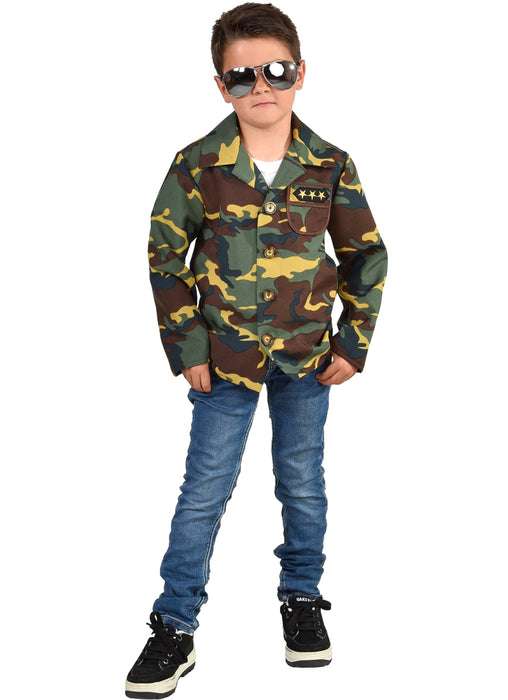 Legerjas voor Kinderen - camouflage