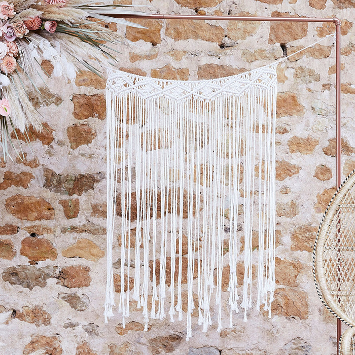 Backdrop Macrame creme