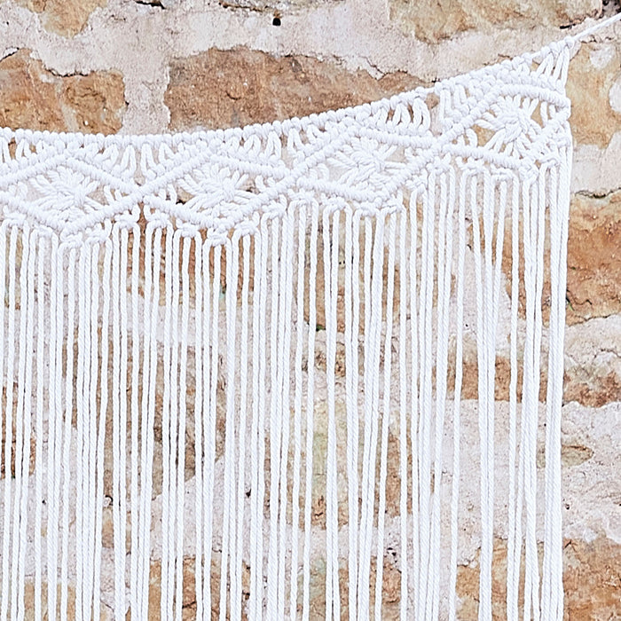 Backdrop Macrame creme