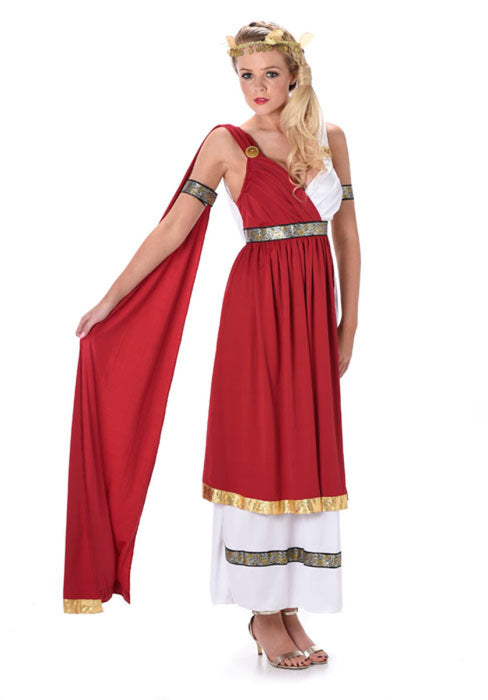 Romeinse vrouw Emperess kostuum