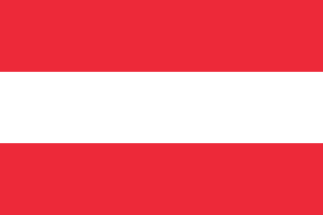 Landenvlag Oostenrijk 90 x 150 cm