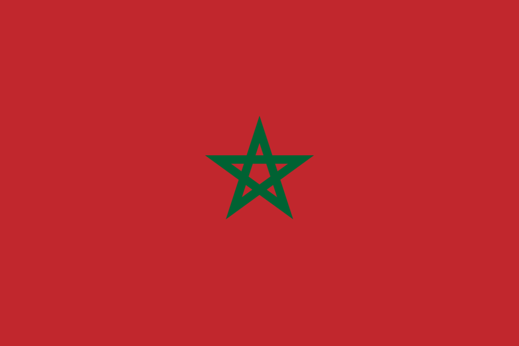 Landenvlag Marokko 90 x 150 cm