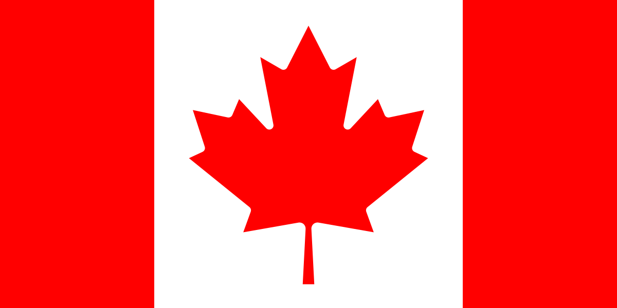 Landenvlag Canada 90 x 150 cm