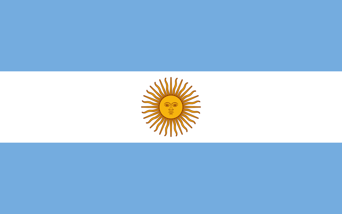 Landenvlag Argentinie 90 x 150 cm