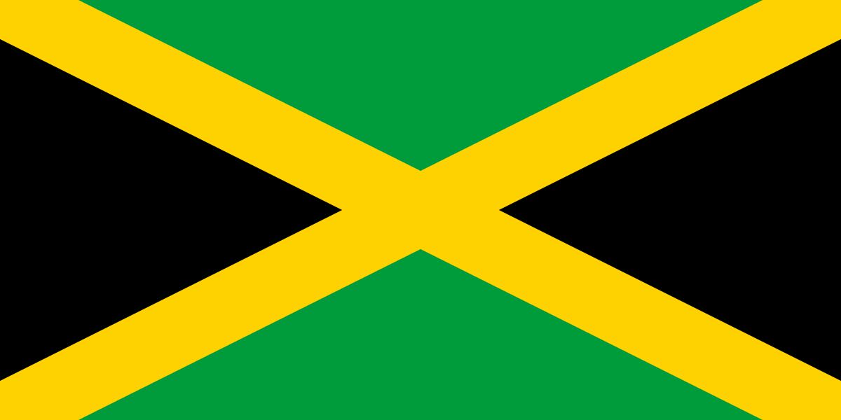 Landenvlag Jamaica 90 x 150 cm