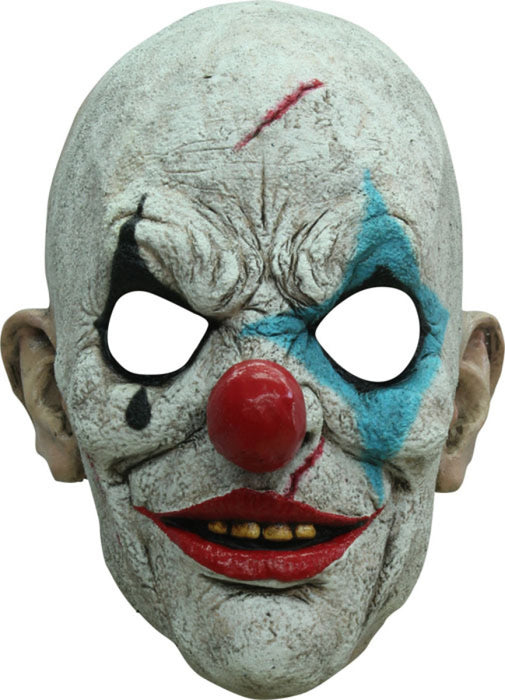 Latex masker killer clown traan