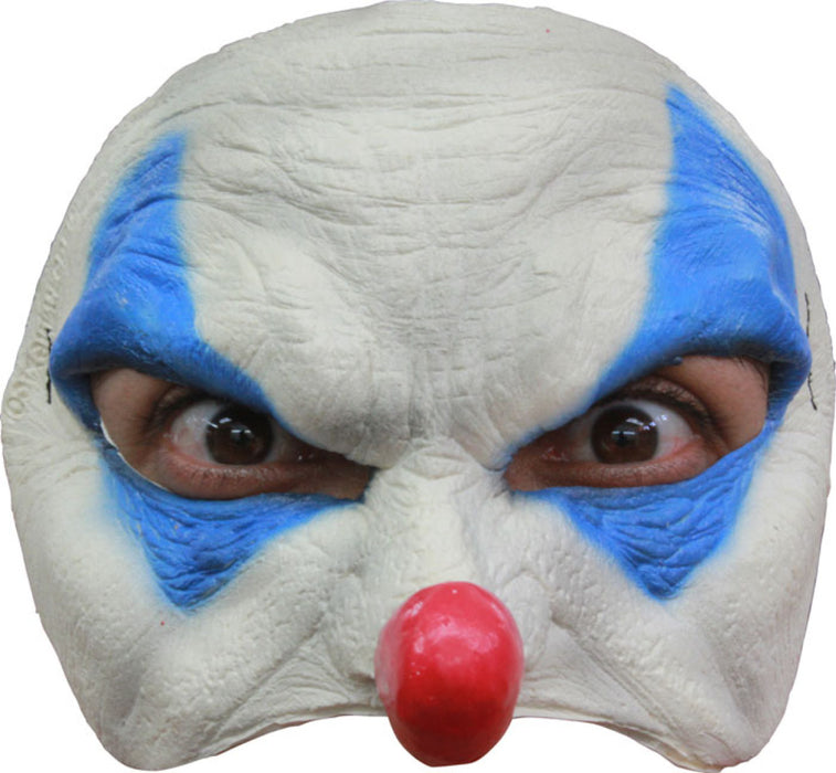 Half Masker Blauw Clown
