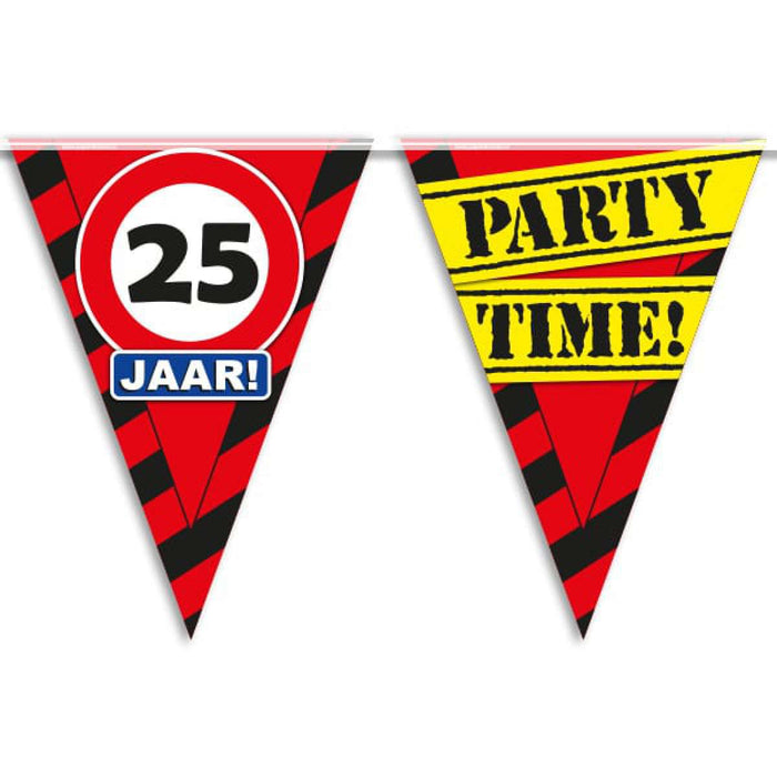 Party Vlaggen - 25 jaar