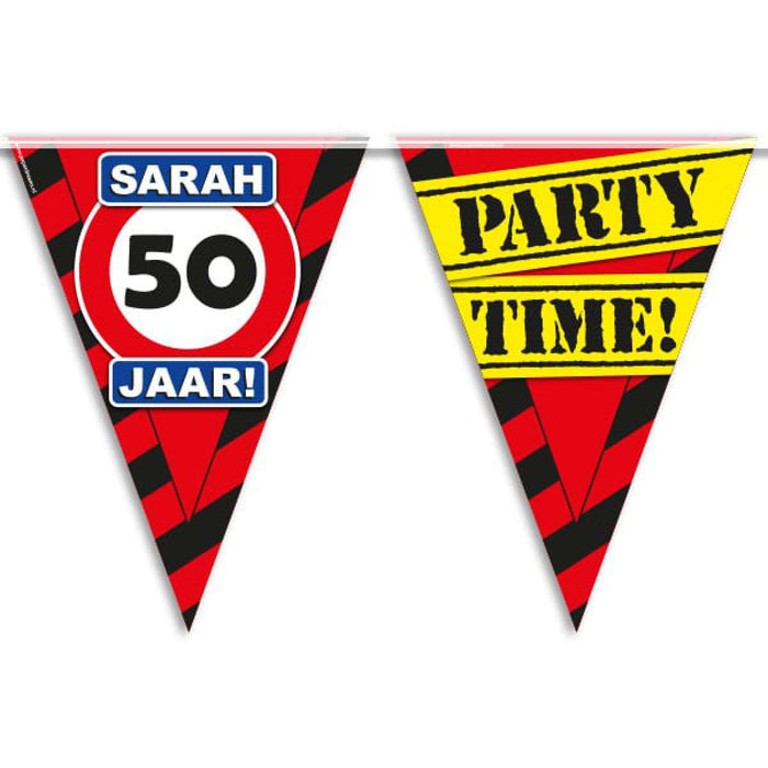 Party Vlaggen - Sarah
