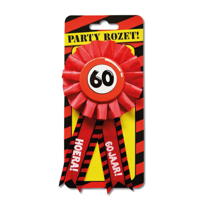 Party Rozetten - 60 jaar