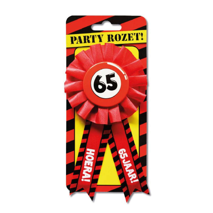 Party Rozetten - 65 jaar