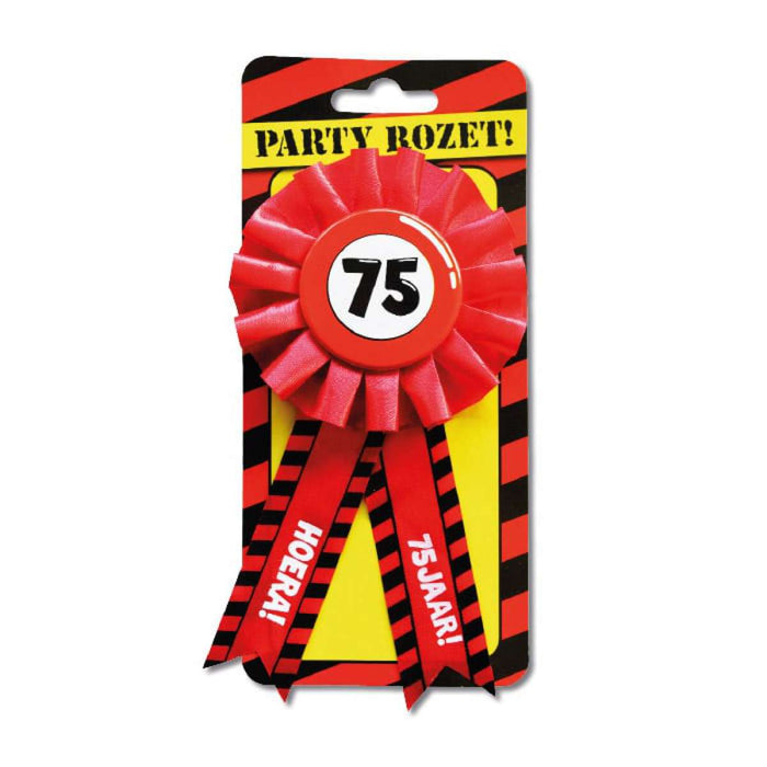 Party Rozetten - 75 jaar