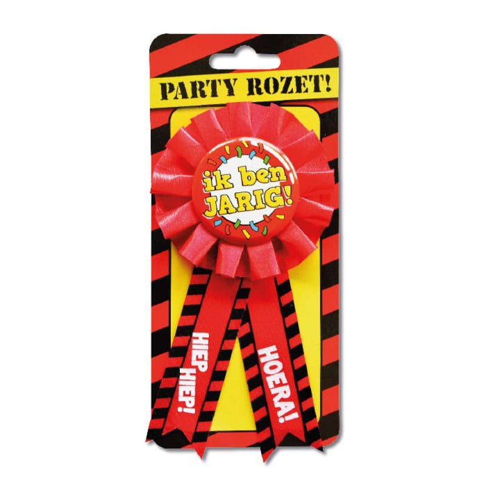 Party Rozetten - Gefeliciteerd