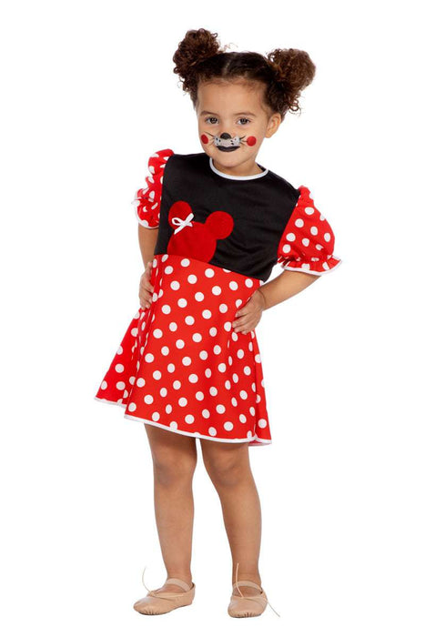 Minnie mouse kostuum voor baby