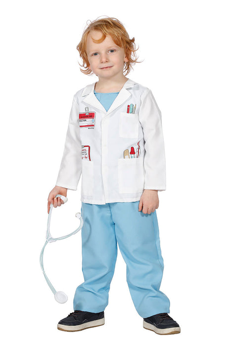Kinderkostuum Dokter met stethoscoop
