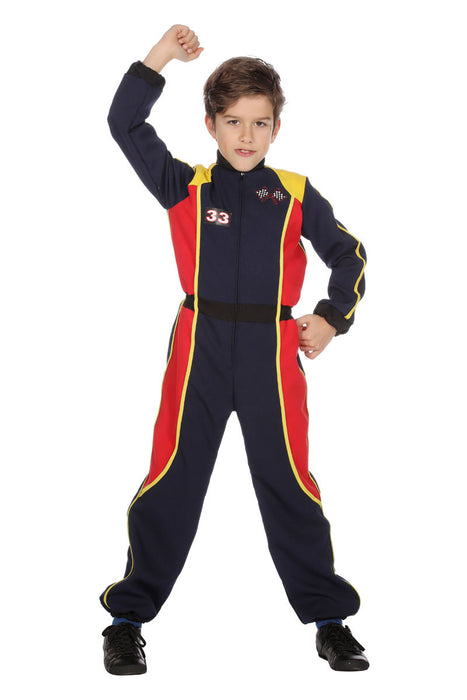 Race Coureur Kostuum voor Kinderen