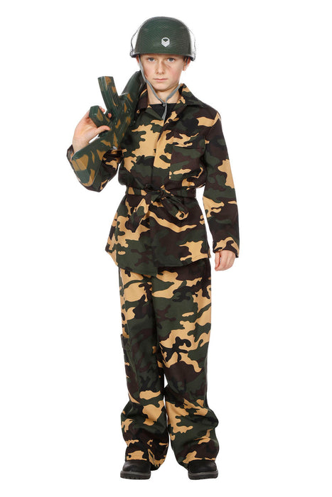 Kinderkostuum Militair Camouflage