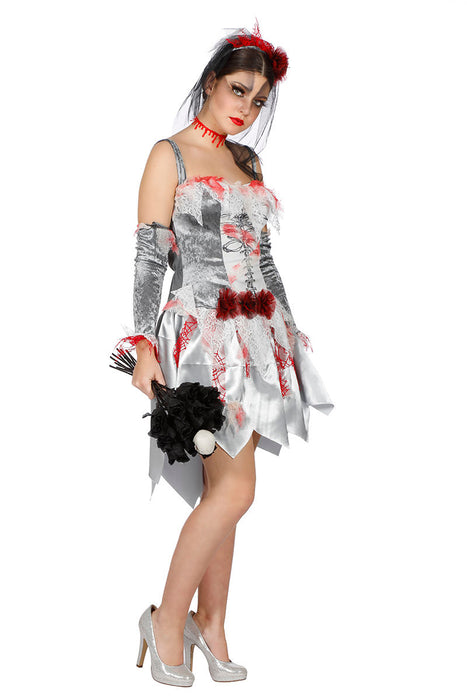 Dameskostuum Zombie Bruid