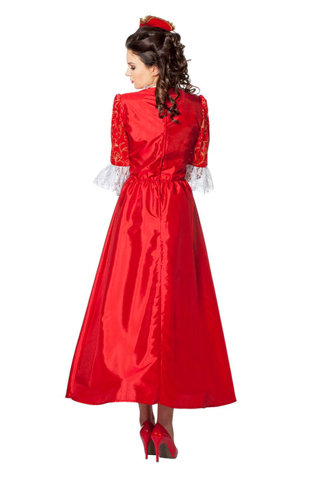 Dameskostuum Markiezin Taft - rood