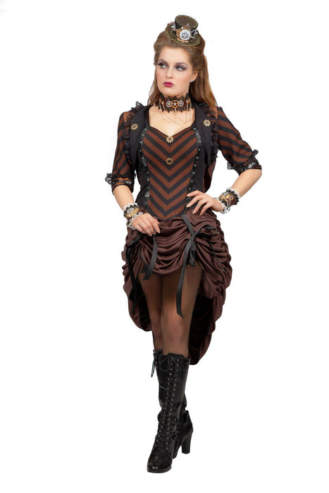 Steampunk jurk luxe