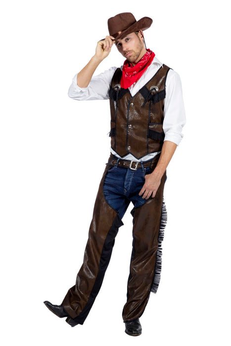 Cowboy Vest en Chaps voor Heren