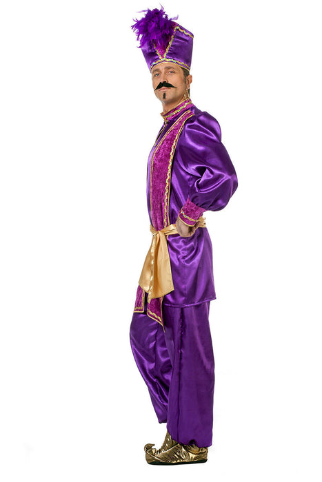 Sultan Kostuum voor Heren - paars