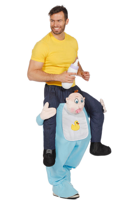Baby draagt Man Piggyback voor Volwassenen