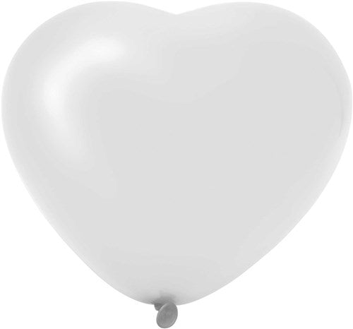 Hartvormige latex ballonnen