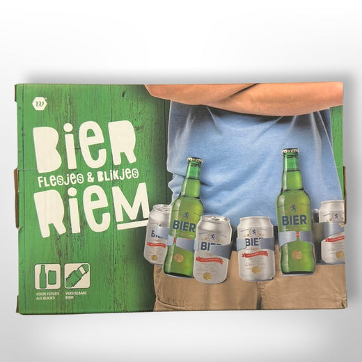 Bier riem voor 6 blikjes