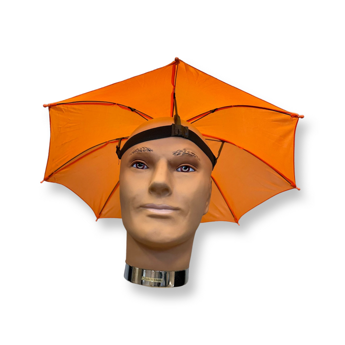 Hoofdband paraplu oranje